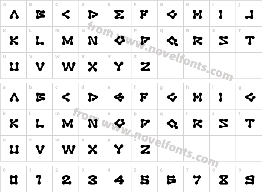 Bredast DemoCharacter Map