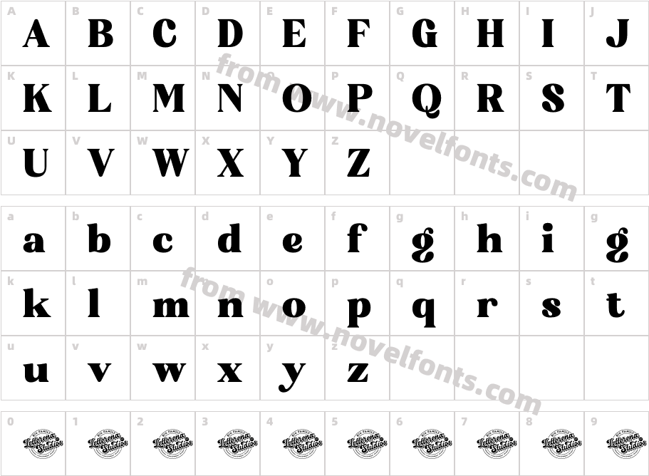 Bright Sunlist DEMO VERSIONCharacter Map