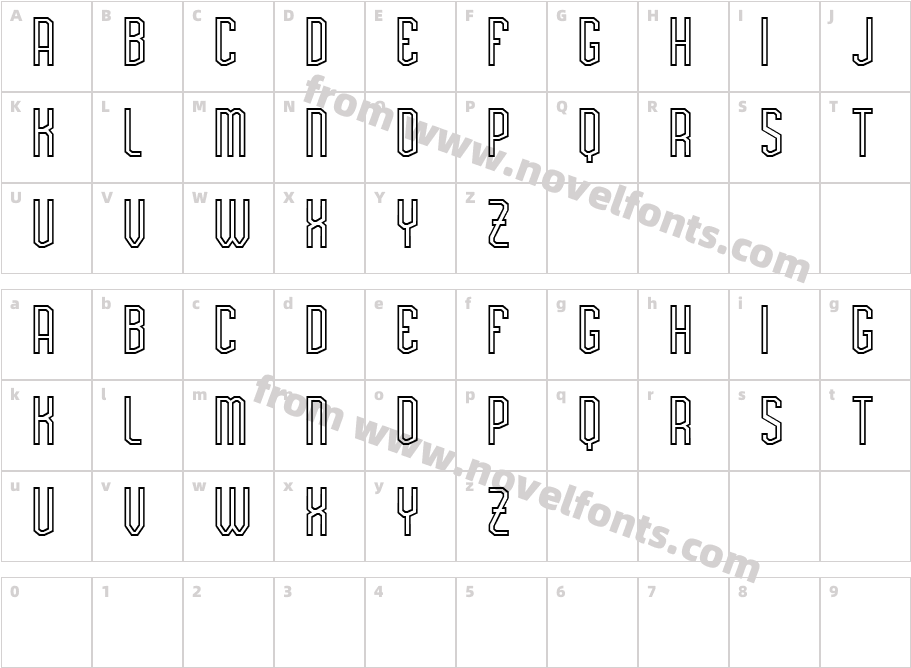 Brightland Demo LineCharacter Map
