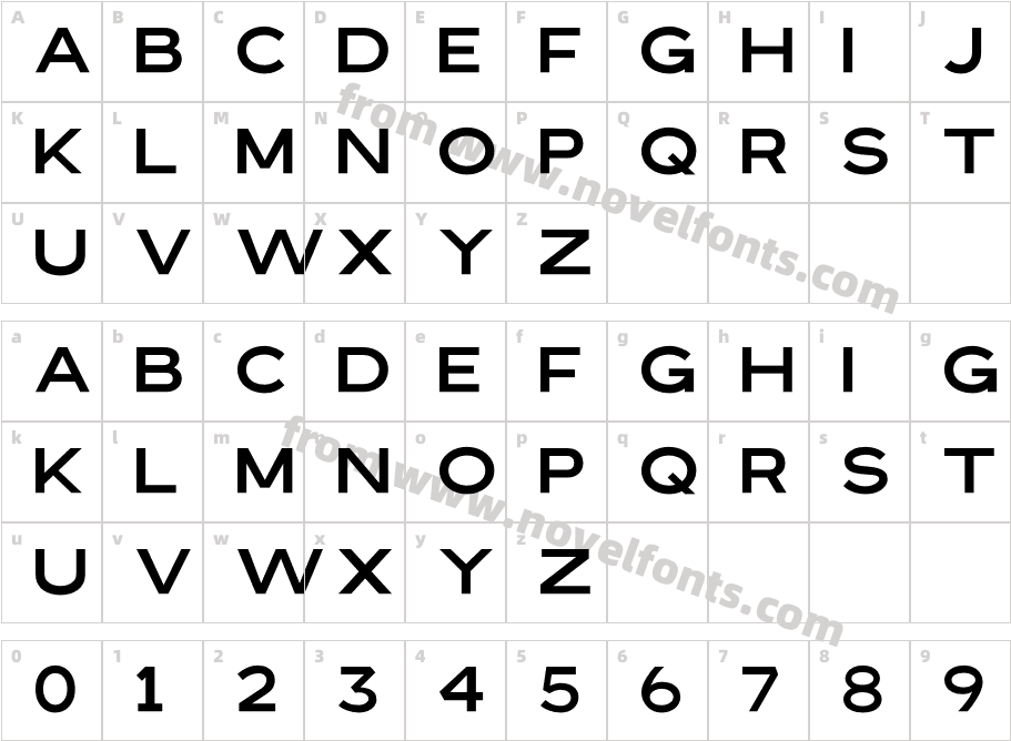 Bristone RegCharacter Map