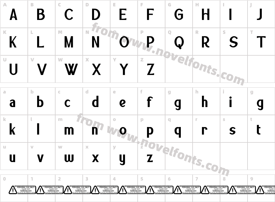 Brohyped PERSONAL USE ONLY!Character Map