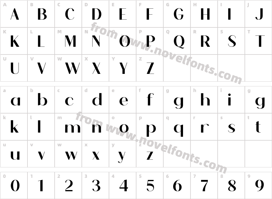 Broted Young plant BoldCharacter Map