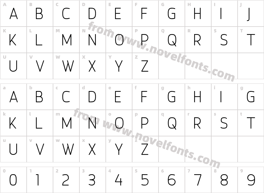 Brown Code LightCharacter Map