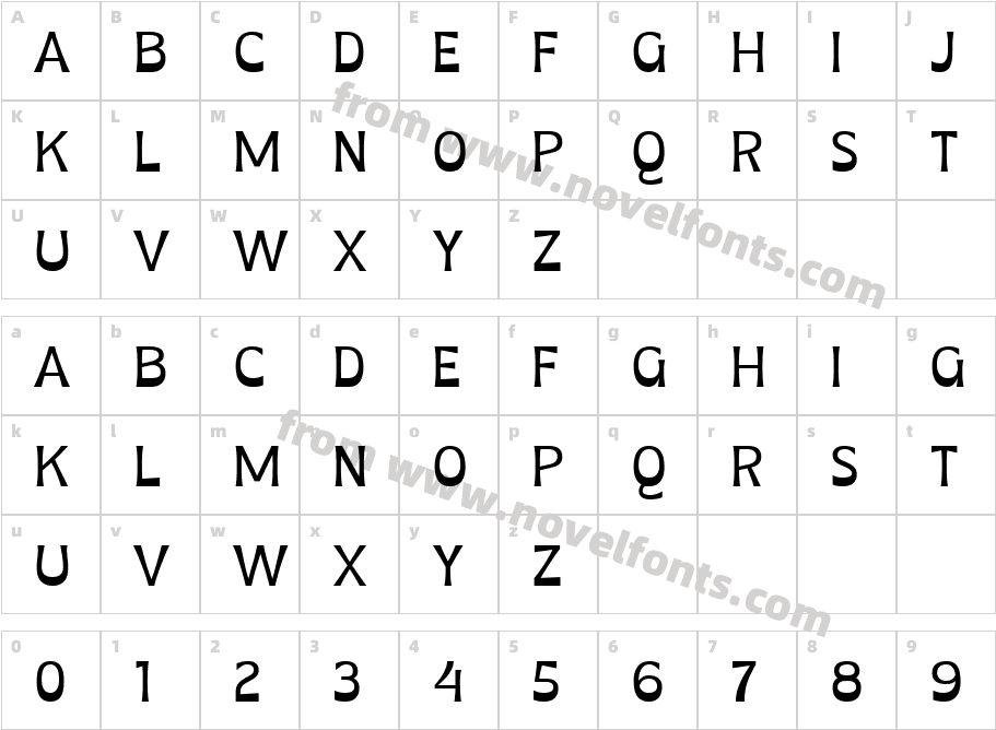 Bruswat DemoCharacter Map