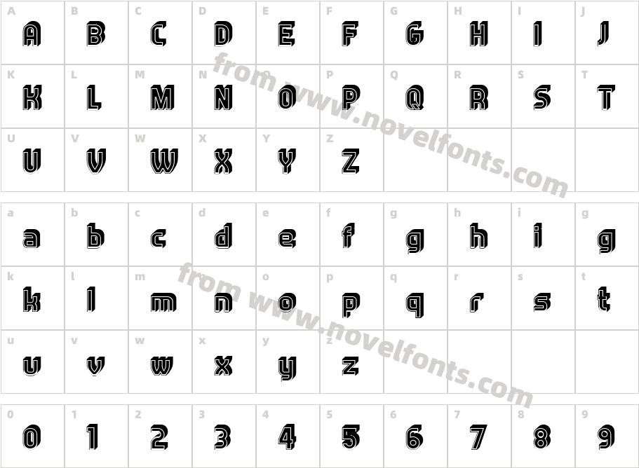 Builder Filled RegularCharacter Map
