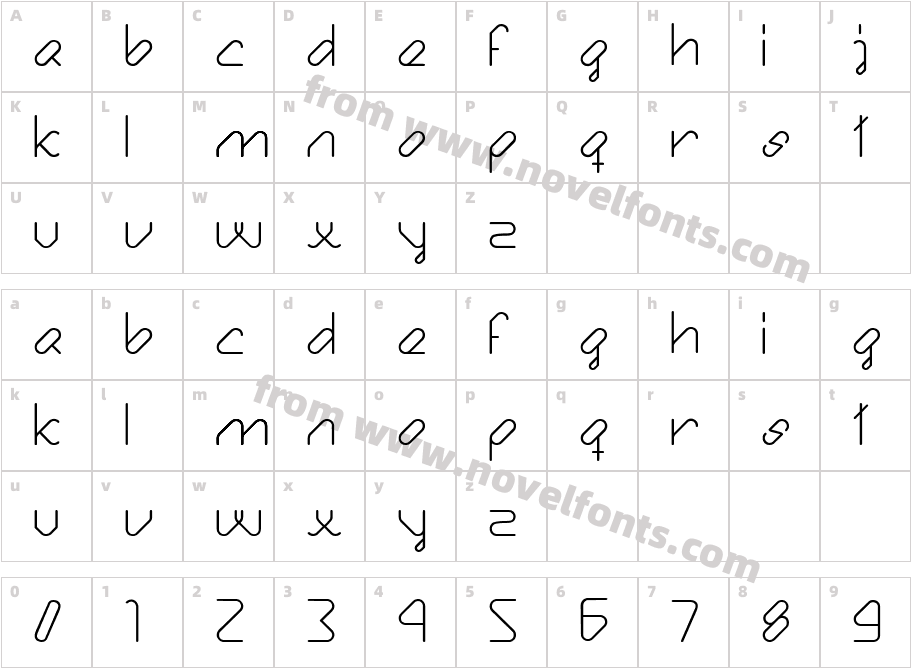 BuleCharacter Map