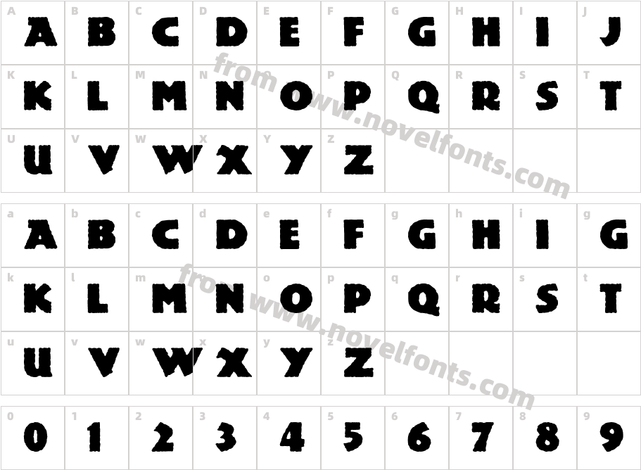 Lemiesz-NormalCharacter Map