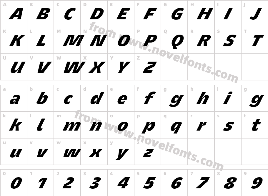 CAL i Was Like W05 X Bold FallingCharacter Map