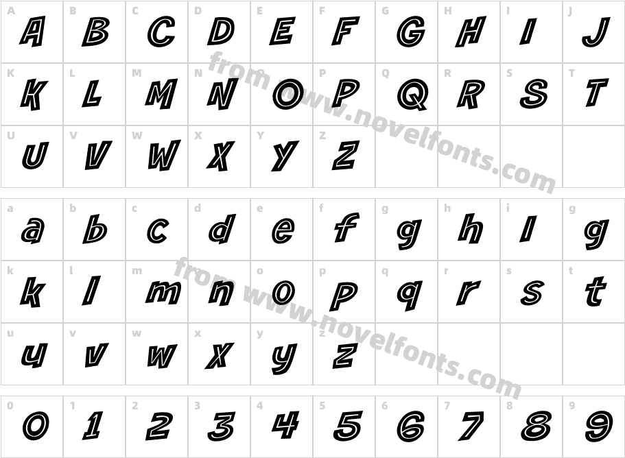 CC Smash InlineCharacter Map