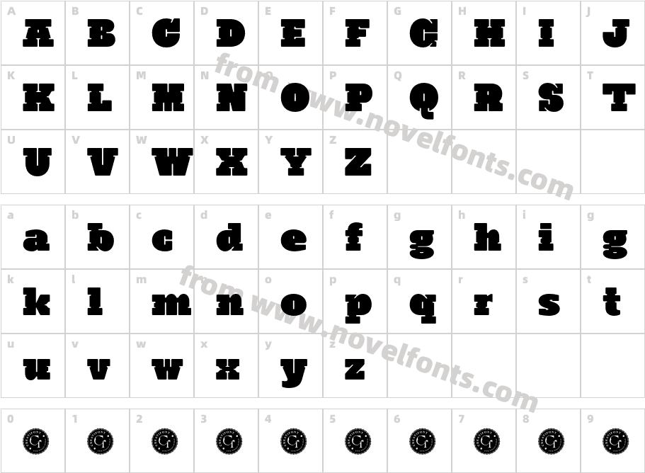 CF Andest Demo RegularCharacter Map