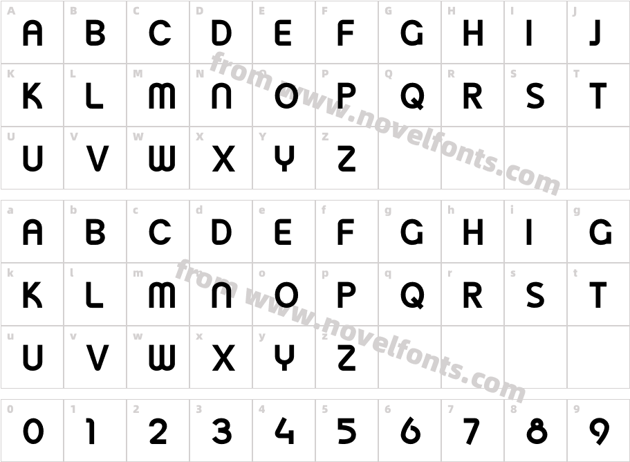 COCOTACharacter Map