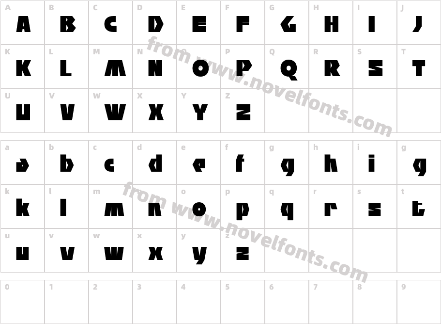 CS Boldier Demo RegularCharacter Map