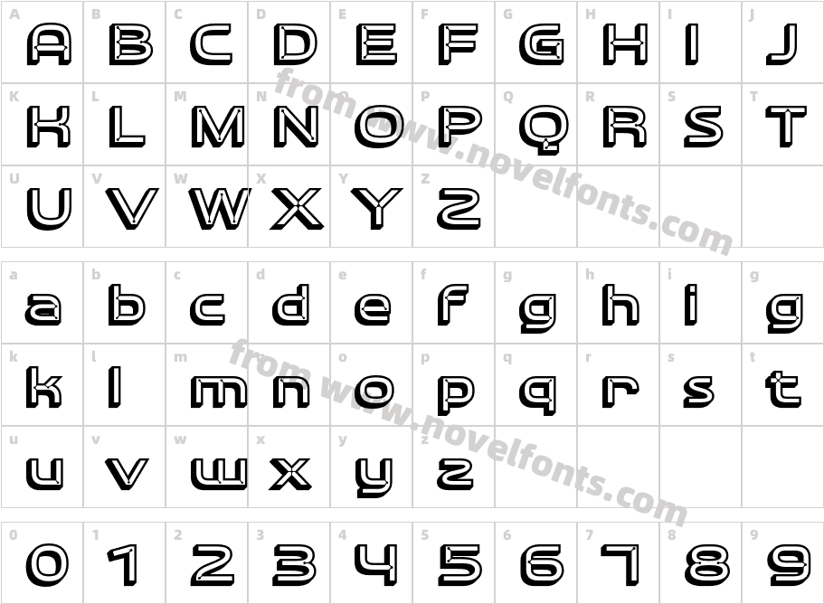 CS Bosley Extrude LeftCharacter Map