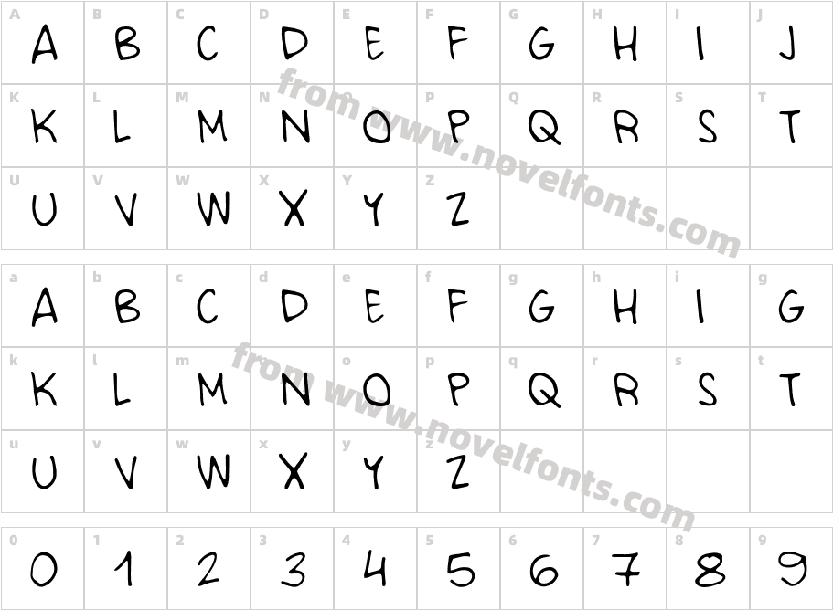 CZINEGECharacter Map