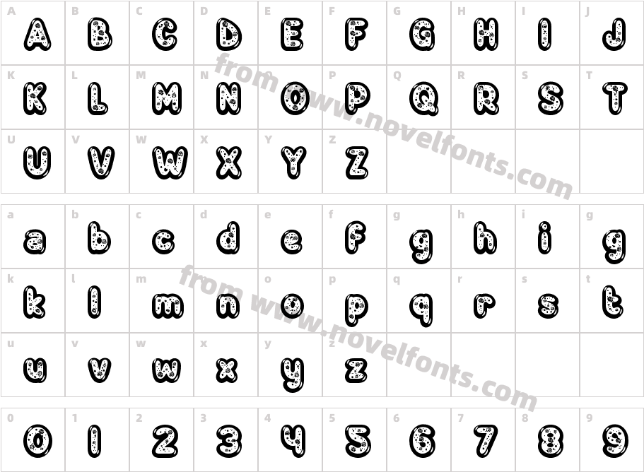 Cake Couture EightCharacter Map