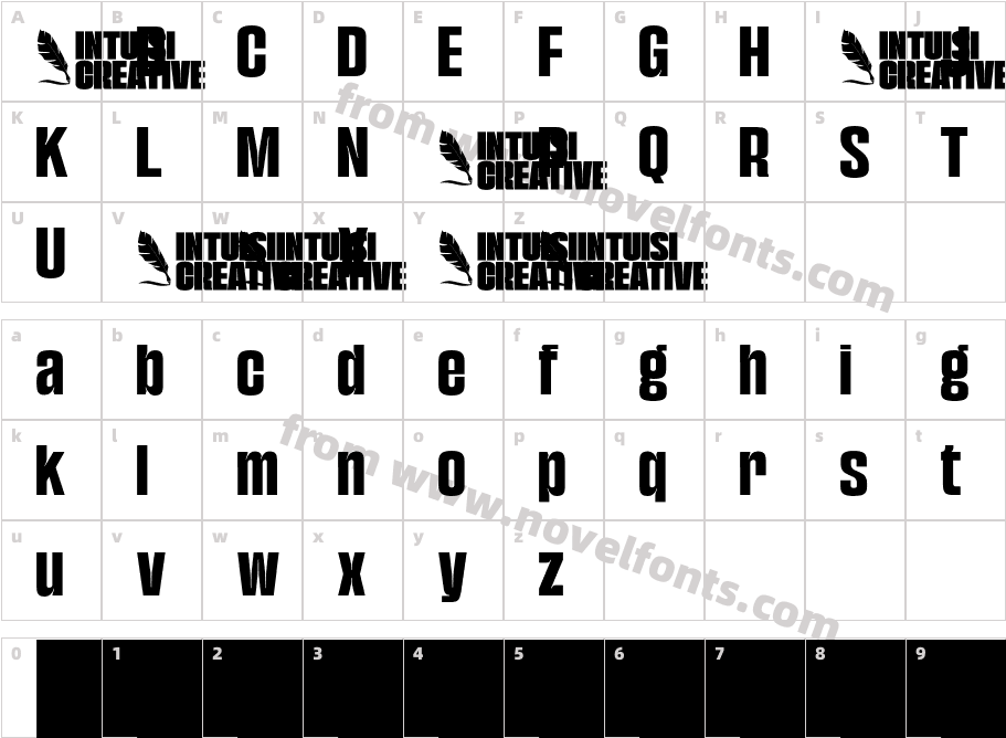 Caliber Grotesk Extra Bold CnCharacter Map