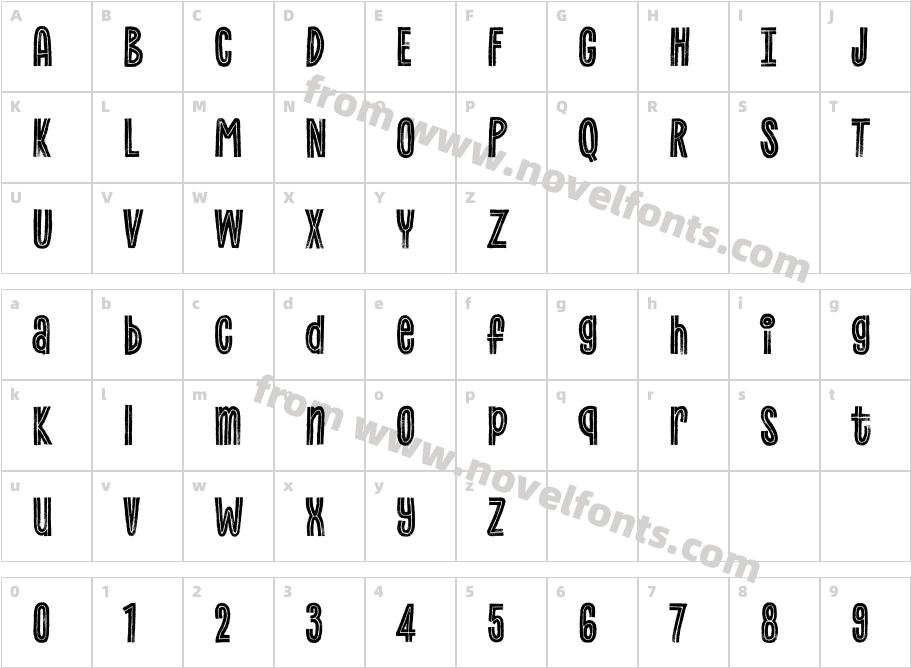 Canvas Inline HeavyCharacter Map