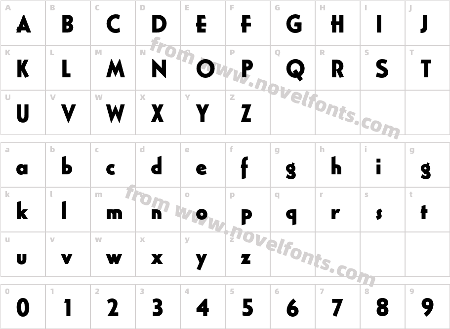 CasablancaURW BolCharacter Map