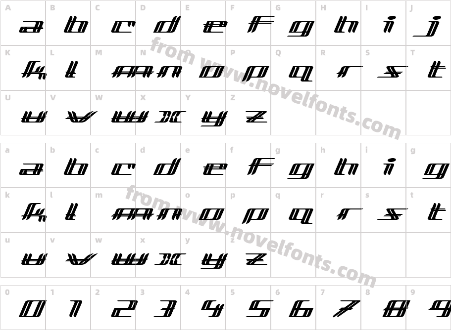 LewinskyCharacter Map