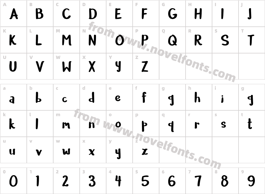 Cavorting RegularCharacter Map