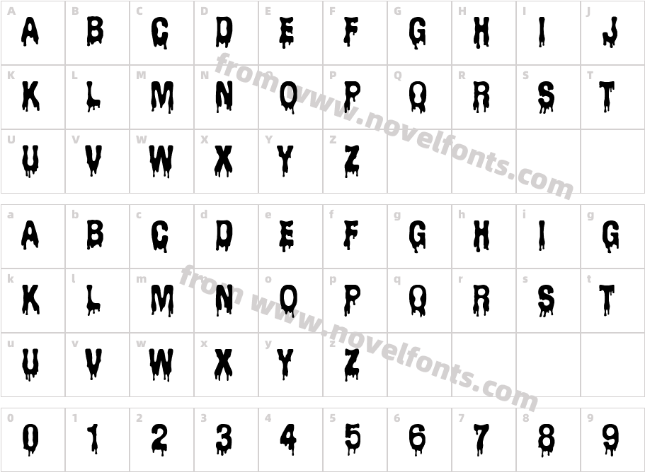 Cemetery PicnicCharacter Map
