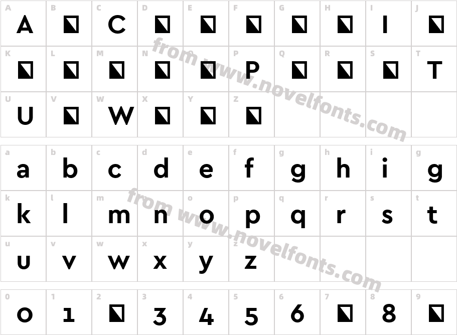 Cera PRO BoldCharacter Map