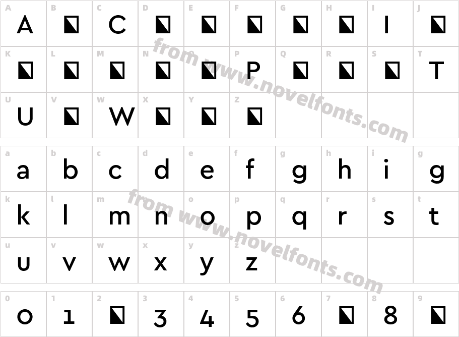 Cera PRO MediumCharacter Map