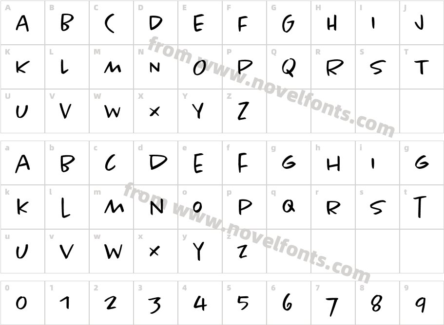 Chantal LightCharacter Map
