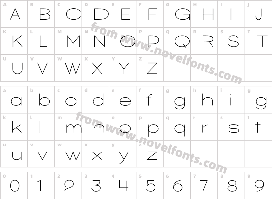 Chekos W05 ThinCharacter Map