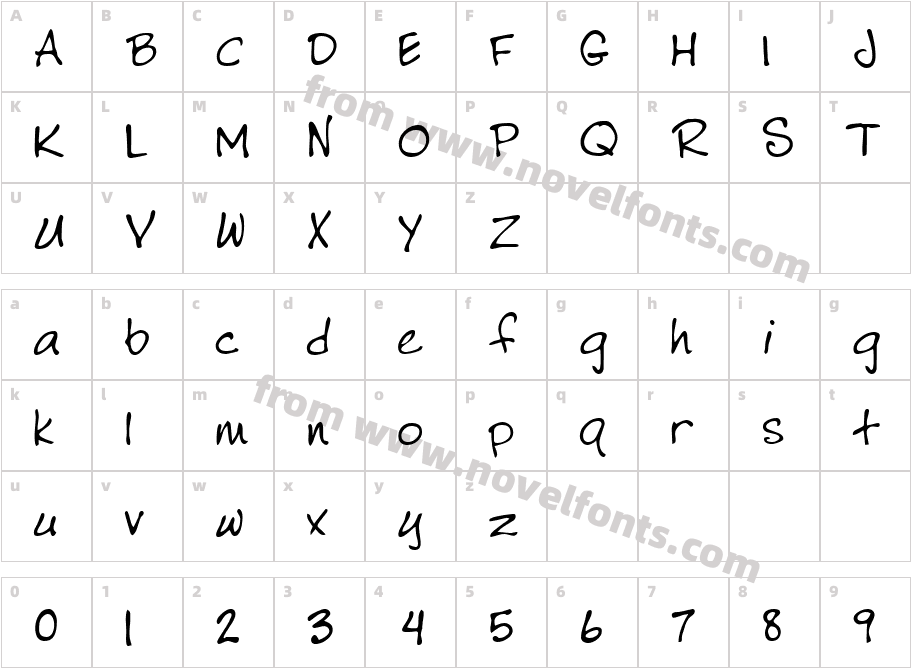 LibertysHand-PlainCharacter Map