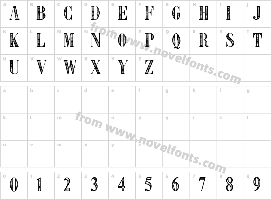 Libre ExpressionCharacter Map