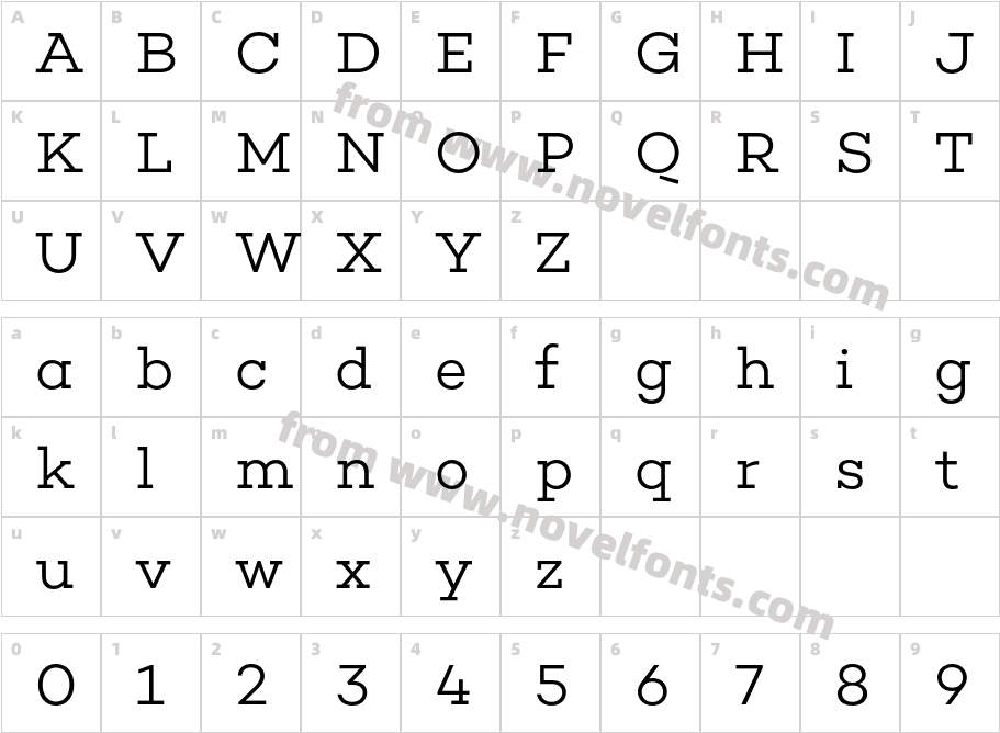 Choplin LightCharacter Map