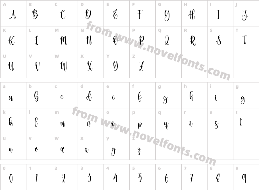 Christmas BrightCharacter Map