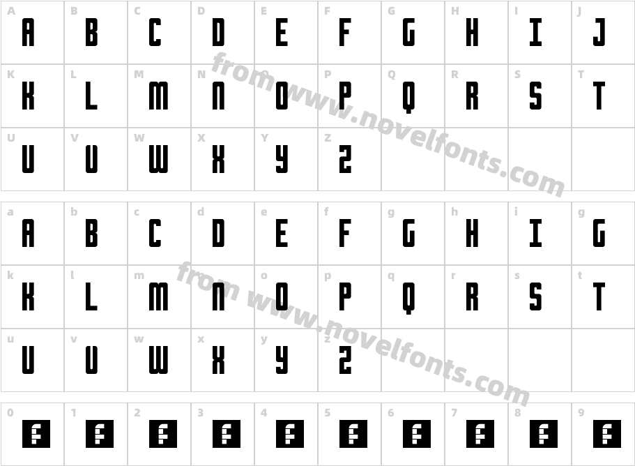 Chrome RegularCharacter Map