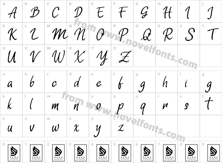 CleriongCharacter Map