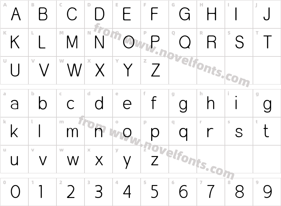 Click RegularCharacter Map