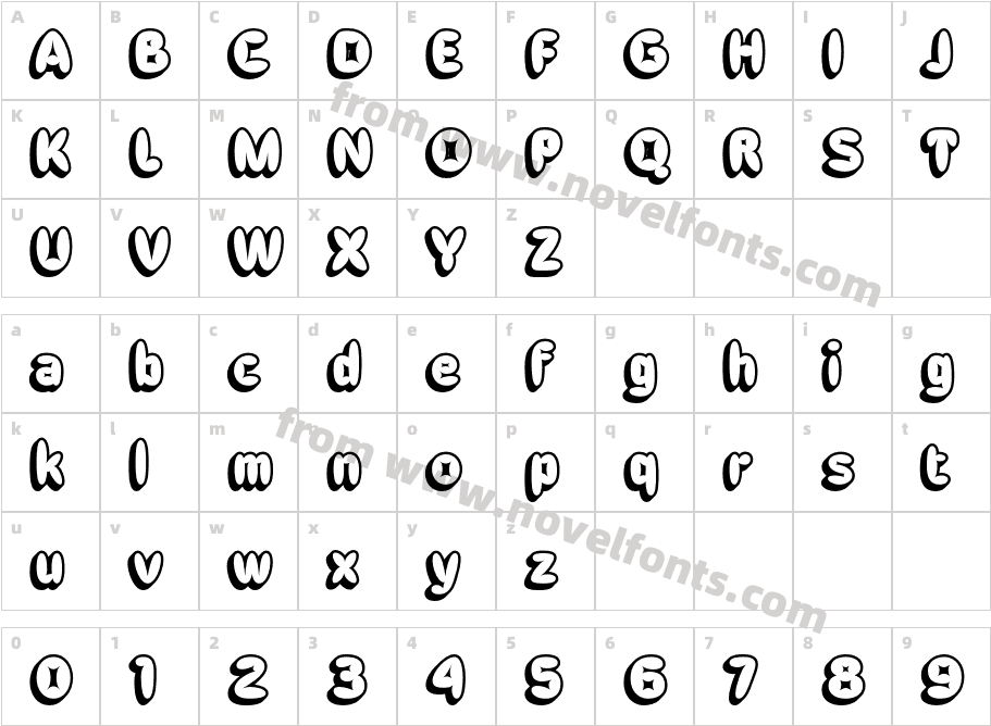 Cocana Extrude LeftCharacter Map
