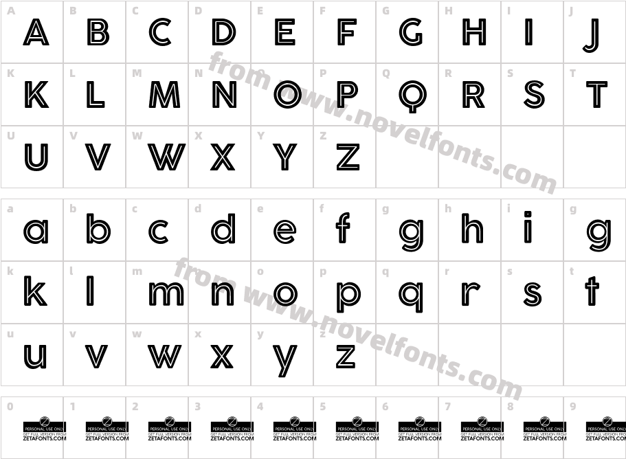 Cocogoose Pro InlineCharacter Map