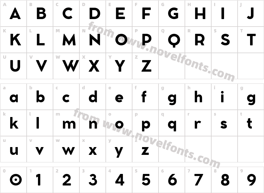 Cocomat Pro Extra BoldCharacter Map