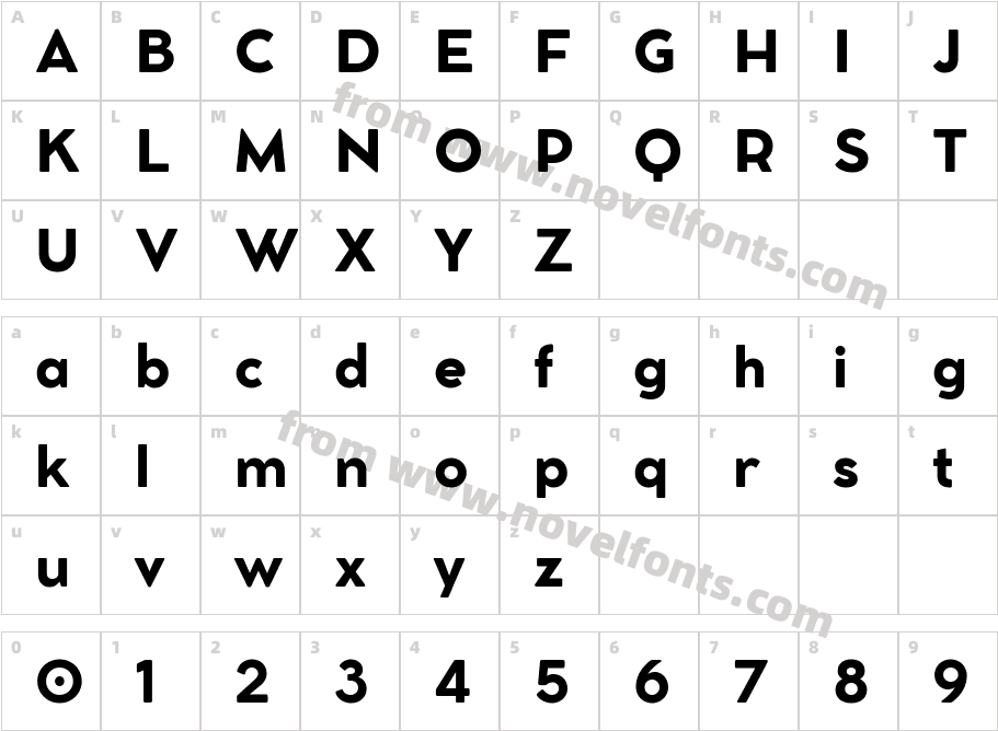 Cocomat Pro Extra BoldCharacter Map