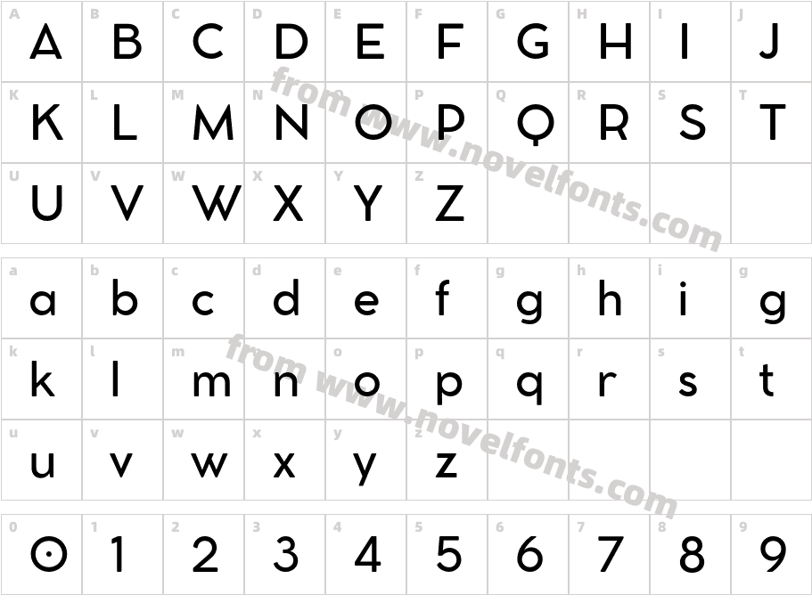 Cocomat Pro MediumCharacter Map