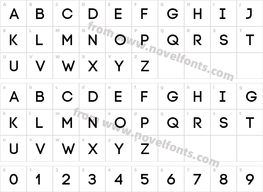 Code Pro Trial NormalCharacter Map