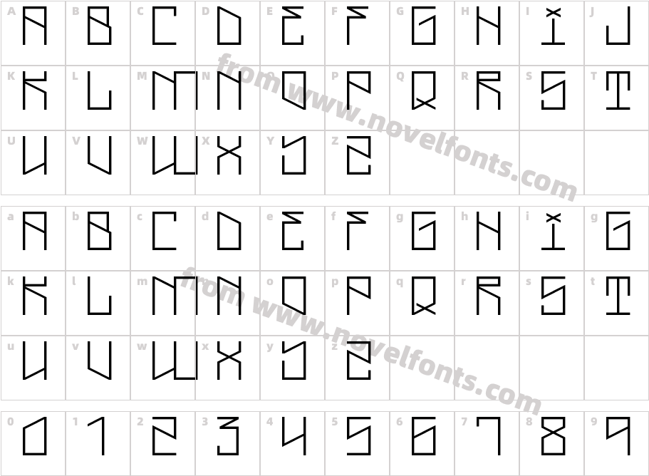 Lightning Cruz RegularCharacter Map