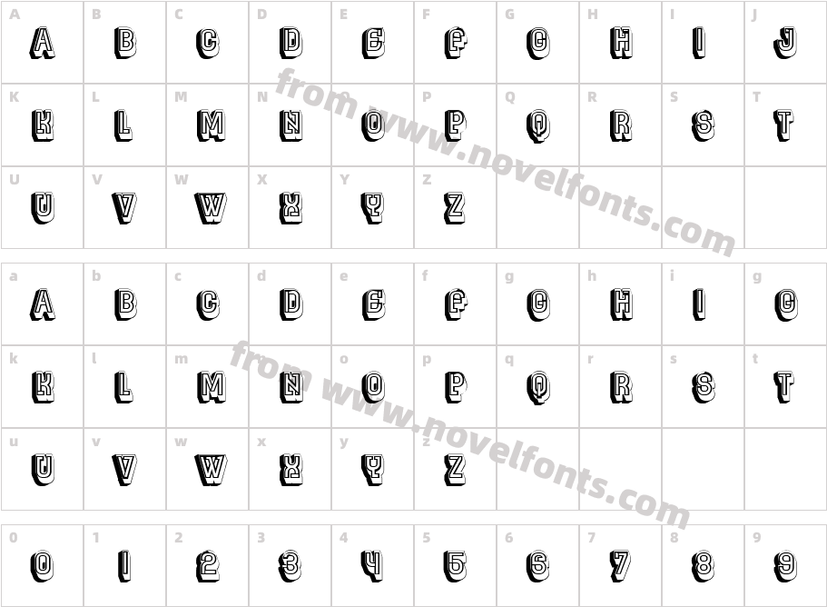 LightroomCharacter Map