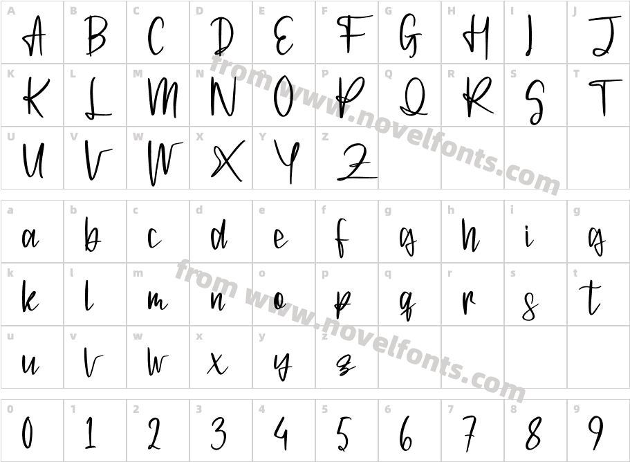 LightshootCharacter Map