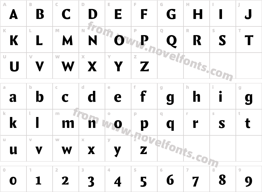 Comma Base BlackCharacter Map