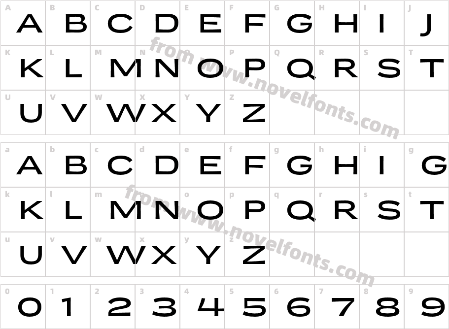 Compadre Demo ExtendedCharacter Map