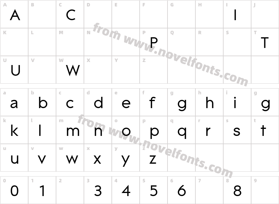 ContaxCharacter Map