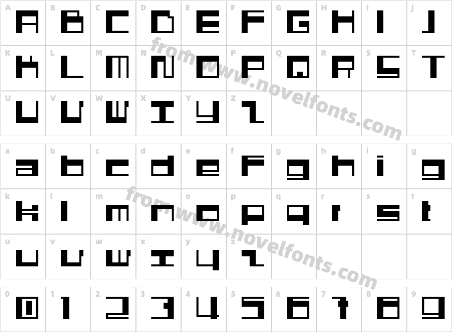 LimbexCharacter Map