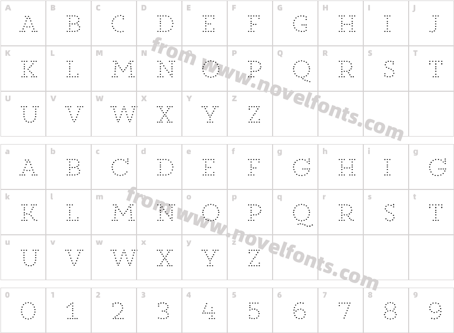 Core Magic 2D Dot1Character Map